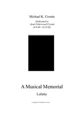 A Musical Memorial - Lullaby