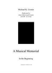 A Musical Memorial - In the Beginning